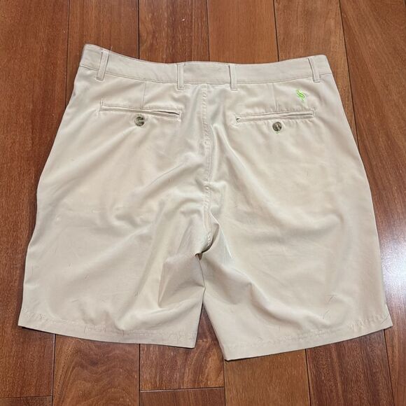 TailorByrd Men’s Performance Tan Golf Casual Shorts Size 32 - Picture 2 of 8
